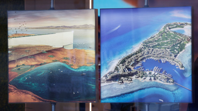 Oil prices might not recover soon. Here’s what that means for Saudi Arabia’s ambitious transformation plans Project renderings for NEOM, a futuristic city currently under construction in Saudi Arabia, are seen in the window of the NEOM pop-up store on the closing day of the World Economic Forum in Davos, Switzerland, in January 2023. Oil markets have slumped in recent weeks over fears of a trade war between the US and China and a surprise decision by OPEC+ countries to increase output in May. That could spell trouble for some oil-dependent Middle Eastern economies. On April 8, oil futures slid to a four-year low as investors priced in the possibility of a recession, driven tensions between the world’s two largest economies. Although prices have risen slightly since then, a bigger recovery may not happen soon. Goldman Sachs said on April 13 that it expects oil prices to decline through 2025 and 2026, with Brent crude averaging $63 a barrel for the rest of the year, and even lower next year. The next day, JP Morgan slashed its oil price forecasts to $66 for Brent in 2025, and a target of $58 for 2026. Lower oil prices are “bad news” for oil exporters in the Middle East and North Africa (MENA), says Tim Callen, a visiting fellow at the Arab Gulf States Institute in Washington. He adds that Saudi Arabia, Oman and Bahrain will feel the most pain, with countries like the United Arab Emirates, Qatar and Kuwait less affected. Of all Middle Eastern economies, Saudi Arabia’s is the “most vulnerable” to low oil prices, James Swanston, Middle East and North Africa Senior Economist at Capital Economics, told CNN. The country is the world’s top oil exporter. The commodity accounted for 60% of government revenue in 2024, with crude oil and natural gas accounting for more than 20% of the country’s GDP over the same period. A per barrel price of above $100 is required for the country to balance its budget, Swanston said. Callen, who is the former International Monetary Fund chief to Saudi Arabia, estimates that with oil at $60 a barrel, Saudi Arabia’s fiscal deficit would be $62 billion, more than double the $27 billion estimated in its annual budget. A satellite view of construction progress at the western portion of NEOM, in Saudi Arabia, in February 2023. An oil-funded transformation Across the region, governments are utilizing oil revenues to diversify their economies. In Saudi Arabia, several initiatives dubbed “giga-projects” are key to the country’s Vision 2030 plan. That includes the futuristic city of NEOM, intended to be a hub for everything from manufacturing to media. The first phase will cost hundreds of billions of dollars, according to its crown prince. Other initiatives include the development of luxury tourism destinations along the country’s Red Sea coast, and Qiddiya, an entertainment city on the outskirts of Riyadh. Since 2016, $1.3 trillion in real estate and infrastructure projects have been unveiled, according to Knight Frank’s Saudi Arabia Giga Projects Report. Experts say that some giga-projects may now face delays, if the country cuts back its capital expenditure. Saudi Arabia’s finance ministry did not respond to a request for comment. Its sovereign wealth fund, the Public Investment Fund (PIF), which is behind Neom and the Red Sea tourism plans, did not respond to a CNN email. Infrastructure needed for major international events may get priority. The country plans to host the 2029 Asian Winter Games, the 2030 World Expo, and the 2034 FIFA World Cup. A photographer takes pictures of an oil field in Saudi Arabia, during a tour for journalists, in June 2021. Tensions within OPEC In recent years, Saudi-led OPEC has limited output to boost oil prices, holding Brent crude oil to largely $70 to $90 per barrel. But there have been tensions within the membership and wider OPEC+ group, with countries like Kazakhstan and Iraq exceeding their production quotas — and the issues don’t appear to be resolved. The organization’s April 3 output-increase announcement may have been intended to punish overproducers, experts say. In mid-April, OPEC released a plan to compensate for overproduction. But last week, Kazakhstan’s energy minister told Reuters that national interests would take priority over those of OPEC+. His comments drove a decline in prices, and he later issued a statement saying the country is committed to work with the group. The continued flouting of production quotas could keep oil prices sagging, even after US President Donald Trump signalled a potential U-turn on his trade war with China. Lower oil prices could mean that Saudi Arabia’s diversification away from oil takes longer than planned, says Swanston. Callen says that Saudi is still in an “enviably strong” fiscal position with relatively low public debt levels. The Kingdom can deal with lower oil prices by cutting back spending and borrowing more, he adds. “Not ideal for Saudi, but very manageable.” Swanston says that Saudi Arabia has some of the lowest oil production costs in the world, and that the country may be able to withstand price levels that those with higher costs cannot. “Their cost of production is minuscule,” says Swanston. “They can weather lower prices.”