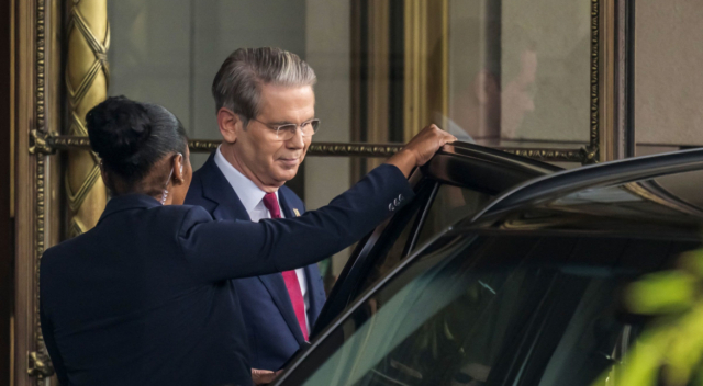Trump says ‘great progress made’ between US and China following first day of trade talks US Secretary of Treasury Scott Bessent leaves his hotel for a meeting on tariffs with Chinese officials in Geneva, Switzerland, on Saturday. President Donald Trump said Saturday there was “great progress made” on trade talks between the United States and China, amid a possible thaw in the trade war sparked by his massive tariffs. “A very good meeting today with China, in Switzerland. Many things discussed, much agreed to. A total reset negotiated in a friendly, but constructive, manner. We want to see, for the good of both China and the U.S., an opening up of China to American business. GREAT PROGRESS MADE!!!” Trump posted on Truth Social. It was the first comment from Trump after a day of talks in Geneva between US officials, including Treasury Secretary Scott Bessent and US Trade Representative Jamieson Greer, and Chinese officials. A source briefed on the meetings told CNN talks will continue Sunday. Bessent urged the public earlier this week not to expect a major trade deal out of the meetings, but he acknowledged it was an important step in negotiations. Related article Zero ships from China are bound for California’s top ports. Officials haven’t seen that since the pandemic Vice Premier He Lifeng is leading the talks on the Chinese side, state broadcaster CCTV said in a brief report. Chinese state-run news agency Xinhua called the Switzerland talks “an important step toward resolving the issue.” “However, an ultimate solution requires sufficient strategic patience and determination, as well as the just support of the international community,” Xinhua said. The US has placed a minimum 145% tariff on most Chinese imports, and China has responded with a 125% tariff on most US imports. As a result, trade between the two sides is falling sharply, according to logistics experts. Even reducing that tariff rate by half might not be enough to change trade levels significantly. Economists have said 50% is the make-or-break threshold for the return of somewhat normal business between the two countries. On Friday, hours after Bessent and Greer had set off for Switzerland, Trump floated the possibility of slashing tariffs on Chinese goods to 80% while demanding China “open up its market to USA.” “80% Tariff on China seems right! Up to Scott B,” Trump said in a Truth Social post. The combination of fewer goods arriving in the US and increased costs on imports that do arrive has already started pushing up prices for Americans. Goldman Sachs analysts said Thursday that a key measure of inflation would effectively double to 4% by the end of the year because of Trump’s trade war. And with ships carrying goods under the 145% tariffs now coming into port, a trade deal wouldn’t lower prices immediately. To say Americans depend on a wide range of Chinese goods understates how pervasive they have become in daily life. Footwear, clothes, appliances, microchips, baby goods, toys, sports equipment, office machine parts and much more all pour into the US from China in staggering numbers. But now those imports are decreasing. Imports into the United States during the second half of 2025 are expected to fall at least 20% year over year, according to the National Retail Federation. The decline from China will be even starker. Investment bank JPMorgan expects a 75% to 80% drop in imports from there. Economic impact The trade war has already affected the US economy. The nation’s gross domestic product, the broadest measure of the US economy, showed America’s first quarterly contraction since early 2022, as importers raced to bring in goods before punishing tariff rates kicked in. The impact of the sky-high tariffs is also being felt keenly in China, whose exports to the US fell sharply in April. Chinese outbound shipments to the US stood at $33 billion last month — a whopping 21% decline from the $41.8 billion recorded in April 2024, according to a CNN calculation. Related article Inside Trump’s negotiating strategy with China Steep US tariffs have also taken a heavy toll on China’s manufacturing sector. Chinese factory activity contracted at its fastest pace in 16 months in April, adding urgency to Beijing’s efforts to roll out fresh economic stimulus. The news that Bessent and Greer would meet their Chinese counterparts in Geneva raised hopes of a detente between the two nations. The US and China are the world’s largest and second-largest economies, respectively, bigger than even the next 20 economies put together, according to World Bank data. Trump also told a conservative radio host on Wednesday that he would raise the case of jailed Hong Kong media tycoon Jimmy Lai “as part of the negotiation.” Lai, a pugnacious former publisher whose now-shuttered tabloid Apple Daily was a regular thorn in Beijing’s side, is in the midst of a national security trial that could send him to prison for life. CCTV did not say whether Lai featured in the talks. This story has been updated with additional developments. CNN’s Fred He, Nectar Gan, David Goldman and Nathaniel Meyersohn contributed to this report.