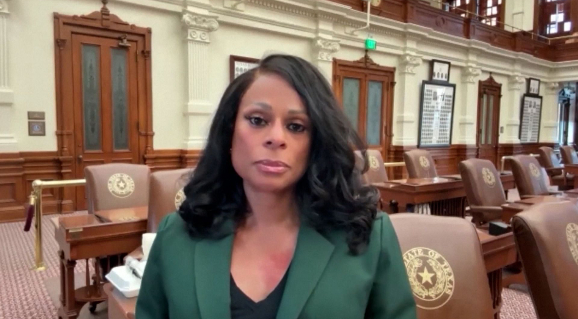 democratic-texas-lawmaker-passes-24-hour-mark-on-state-house-floor-after-refusing-gop-demand-for-law-enforcement-escort-democratic-texas-state-rep-nicole-collier-has-now-spent-over-24-hours-on-the-te