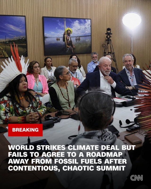 The world has struck a new climate deal at the COP30 summit in Brazil, which calls for a tripling of funding to help countries adapt to increasingly severe climate impacts. But countries failed to agree to a roadmap away from fossil fuels, after entrenched divisions threatened to collapse the talks.