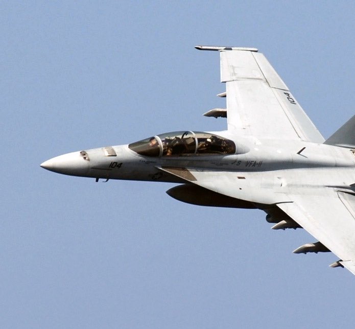 US Navy Super Hornet shot down by a US cruise missile in "accidental" friendly fire incident.