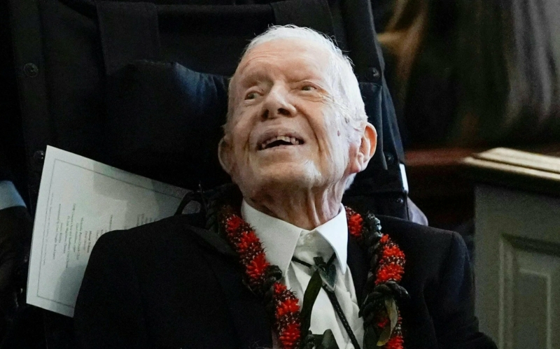 BREAKING: US President Jimmy Carter has died at 100 years old.