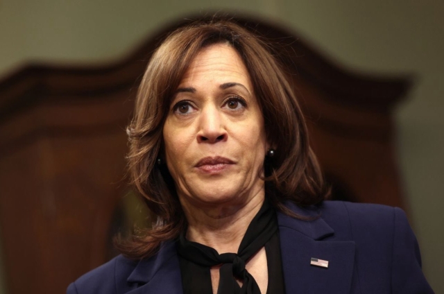 Former Vice President Kamala Harris says Israeli Prime Minister Netanyahu dragged the US into the war with Iran.
