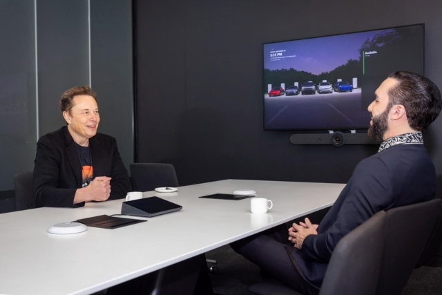 El Salvador's President Bukele met Elon Musk