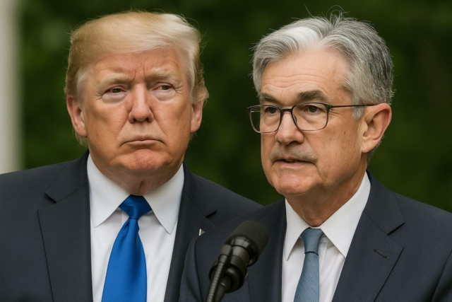 Trump says Fed Chair Powell is hurting the country “for years to come.”