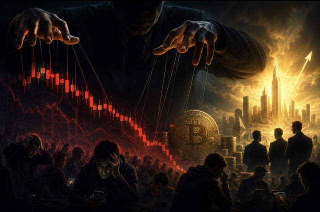 The Darkness of the Crypto Market: The Cycle of Fear, Panic Selling, and Institutional Profits