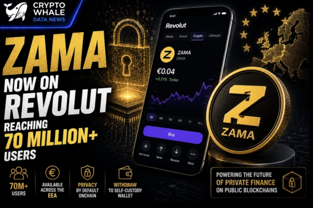Zama brings its blockchain-privacy token to Revolut's 70 million users