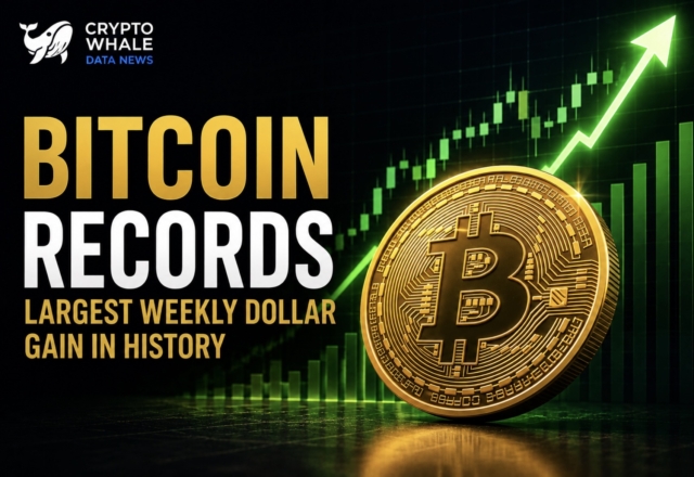 Bitcoin records largest weekly dollar gain in history; Strive CEO predicts 'strongest' cycle ever