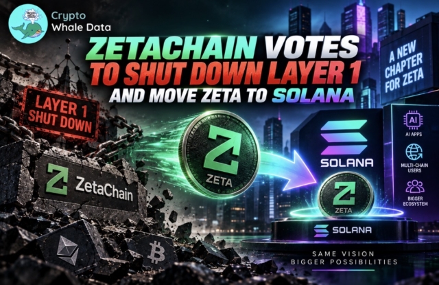 ZetaChain votes to shut down Layer 1 network and move ZETA to Solana