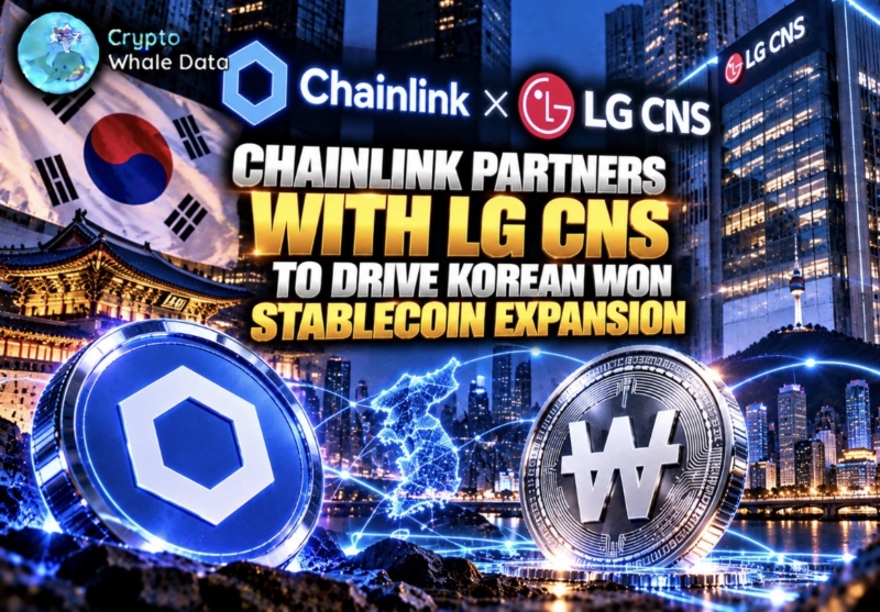 Chainlink partners with LG CNS to drive Korean won stablecoin expansion