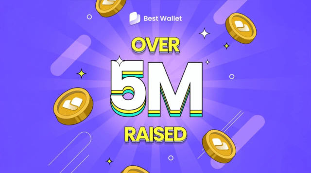 Best Wallet Raises $5M in New Crypto Presale, Expert Predicts 10x Potential Best Wallet Raises $5M in New Crypto Presale, Expert Predicts 10x Potential The Best Wallet ($BEST) token presale continues to attract significant interest from investors as it crosses the $5 million mark. It’s been just a few weeks since the capital raise started and the project’s advanced features appear to have been enough to persuade Web 3 enthusiasts to chip in and position themselves for massive gains once the token is listed. The recent dip that the crypto market has experienced after the Fed’s hawkish comments this week has not deterred investors from pushing the $BEST presale to new heights. The crypto-supportive policies endorsed by Donald Trump continue to be a good reason to invest in the blockchain sector. Best Wallet introduces innovative tools for investors including a screener that will allow them to identify the most promising Web 3 projects in their earliest stages. Moreover, the developing team’s roadmap includes the launch of a decentralized exchange (DEX) and a debit card service that would make spending crypto for users a seamless experience. The native token of Best Wallet – $BEST – is currently available at a presale discount of just $0.02327. This latest batch will only be available for 27 more hours. After it concludes, the price will be raised. Positive outlook for stablecoins and DeFi in 2025 Stablecoins have shined this year as crypto adoption across the globe continues to surge. The combined market capitalization of these digital assets has soared by 48% in 2024 to an all-time high of $193 billion as of December 1. Meanwhile, data from Coinbase’s market outlook indicated that over $27 trillion in transactions involving stablecoins have been processed since the year started, which represents a 3X jump compared to the same period the year before. The sector is showing no signs of slowing down and analysts believe that another $5 trillion could be added to these figures in 2025. Moreover, the DeFi sector is poised to reemerge as a powerful force within the crypto industry after a few challenging years that led investors to question the security of most protocols. The total value locked (TVL) across multiple blockchains has reached levels not seen in the past two years at $131 billion while the current trend indicates that this metric will exceed its 2021 record of $178 billion by next year. However, meme coins are considered the most promising sector of all at the moment as these tokens have made their way to the top of the crypto ranks by market capitalization in a relatively short period. The top 9 most valuable assets in this segment have already surpassed the $1 billion mark and many more have reached nine figures this year after the post-election rally. Investors’ interest for these “internet jokes” – as some call them – has made itself evident and is challenging the fundamental notion of how the value of assets is determined. Growing communities, a sense of belonging, and virality are some of the factors that have contributed to the latest surge in meme coin valuations. A secure web3 wallet to store valuable digital assets in the new crypto era A new era is starting for crypto and investors need a secure wallet to store their digital assets. Prices are surging and tokens that were once worthless are not quite valuable. Best Wallet outpaces the competition by delivering exceptional transaction execution capabilities. This crypto storage solution can be integrated with over 200 decentralized exchanges (DEXs) and over 20 cross-chain bridges to offer the best prices available for each token. Users have struggled for years to convert their fiat currency to digital assets but that will no longer be an issue as Best Wallet offers effortless off-ramping through its partnership with top-notch payment processors like Alchemy Pay and MoonPay. This ensures support for local wallets and financial institutions that will process payments seamlessly and rapidly. Moreover, this wallet supports over 100 fiat currencies at the time including USD, EUR, and GBP and users will be able to deposit funds directly from their bank accounts into the wallet. Although these features are appealing, there’s one tool that has captivated early investors and users above all. It is called Upcoming Tokens and its primary purpose is to help investors identify nascent projects that offer promising upside through an advanced screener. Best Wallet will enable users to get their hands on these presale assets at bargain prices to position themselves favorably to reap significant gains once they gain popular