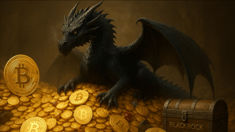 If It Keeps the Pace, Blackrock’s IBIT Is on Track to Seize 1 Million BTC by Early 2026 Based on current data, the 12 U.S. spot bitcoin exchange-traded funds (ETFs) collectively manage over 1.2 million BTC. Yet, two in particular—Blackrock’s IBIT and Fidelity’s FBTC—command a striking majority, accounting for more than 71% of that aggregate. Wall Street’s Bitcoin Giants: IBIT, FBTC, MSTR Tighten Grip on Bitcoin’s Scarce Supply Blackrock’s IBIT debuted on Wall Street on Jan. 11, 2024—exactly 1 year, 4 months, and 26 days ago. As of data collected on June 5, 2025, the firm’s Ishares Bitcoin Trust ETF controls roughly 662,707.41 BTC, translating to $69.2 billion in value. This single ETF alone accounts for 55.23% of the 1.2 million BTC managed by the 12 publicly traded bitcoin funds. If It Keeps the Pace, Blackrock’s IBIT Is on Track to Seize 1 Million BTC by Early 2026 Blackrock’s cache of BTC is a staggering 662,707.41 BTC as of June 5. This reserve quote should lower following IBIT’s $130.49 million in outflows on Friday, June 6, 2025. IBIT’s holdings comprise 3.16% of bitcoin’s 21 million fixed supply and 3.34% of the 19,875,085.22 BTC in circulation at the time of publication. No other crypto exchange-traded product (ETP) has achieved this scale of accumulation this fast. Although IBIT and its peers trade five days a week, observing holidays and pauses, if IBIT had been acquiring BTC every calendar day since Jan. 11, 2024, its daily haul would be approximately 1,296.88 BTC over that stretch. If this cadence continues, Blackrock’s ETF is projected to reach 1 million BTC by Feb. 21, 2026—just 260 days from now—representing 4.76% of bitcoin’s hard cap. Fidelity’s FBTC, by contrast, has taken a more tempered route. Over the same 1 year, 4 months, and 26 days, it has gathered 196,264.34 BTC, currently worth just over $20 billion at prevailing rates. Applying identical calculations, FBTC has averaged 389.34 BTC per day since Jan. 11, 2024. While FBTC holds the distinction of being the second-largest U.S. bitcoin ETF, its trajectory has been far more measured than IBIT’s accumulation. Should it maintain this current rhythm, FBTC would hit the 500,000 BTC milestone by around July 18, 2027. Consider Strategy (formerly Microstrategy), which initiated its bitcoin (BTC) acquisitions on Aug. 11, 2020. Averaged out, this translates to a daily accumulation rate of 330.09 BTC. If that same trajectory holds steady, Strategy will not cross the 1 million BTC threshold until Oct. 27, 2028. The accelerating competition among major financial institutions for bitcoin dominance hints at a deeper strategic shift unfolding beneath the surface. With accumulation timelines now plotted years into the future, these ETFs are not merely chasing assets—they’re staking claims in a digital monetary order. What began as a race for returns may well evolve into a contest over monetary influence itself.