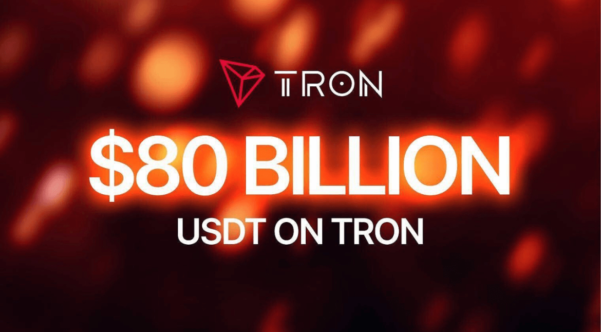 usdt-on-tron-surpasses-80-billion-strengthening-trons-position-as-the-leading-stablecoin-network-tron-dao-announced-today-that-the-total-circulating-supply-of-usdt-on-the-tron-blockchain-ha