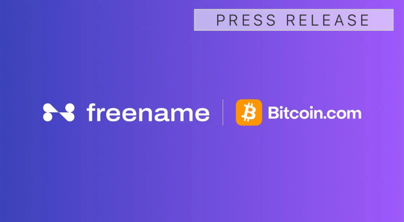 Own Your Name. Use It Everywhere: Freename Domains Come to Bitcoin.com Wallet Sending crypto just got as easy as sending an email. Bitcoin.com has partnered with Freename, the world’s leading Web3 domain platform, to let Bitcoin.com Wallet app users send and receive crypto using human-readable domain names — like yourname.sat or even yourname.com — instead of long, confusing wallet addresses. This means no more copying and double-checking strings of letters and numbers. Just type a name you recognize — and send. “We believe crypto shouldn’t feel like a cryptic code. It should feel like sending a message or email,” said Corbin Fraser, CEO of Bitcoin.com. “By integrating human-readable domains into our wallet, we’re making self-custody and peer-to-peer payments as intuitive as possible.” Own Your Name. Use It Everywhere. Through Freename, anyone can register a .sat or other personalized Web3 domain and connect it to their Bitcoin.com Wallet. Once set up, that name becomes your universal identity across crypto — usable for sending, receiving, and even building your Web3 presence. Bitcoin.com has also added a new “Domains” section inside the Wallet’s Web3 Explorer, where users can easily browse and register domains through Freename — starting with the .sat top-level domain. “Partnering with Bitcoin.com brings human-readable domains into millions of wallets, helping people turn their digital identity into something they own and use everywhere.” Said Mattia Martone, COO and Co-Founder of Freename. “ Bitcoin.com shares our vision of making blockchain identity simple and universal. This partnership brings that vision to millions of people around the world.” Why It Matters Crypto was meant to be peer-to-peer — but technical friction has always stood in the way. By replacing cryptographic addresses with human-readable names, Bitcoin.com and Freename are helping restore the original spirit of crypto: direct, simple, and personal exchange between people, without intermediaries. With support for .sat, .anyname, and even .com domains, Bitcoin.com Wallet is now one of the first self-custodial wallets to make naming the new standard for transactions — bridging the familiar world of the internet with the freedom of Web3. Why Freename stands out from other crypto domain services While many platforms let you register blockchain-based domains, Freename offers a distinct set of advantages that matter for everyday users. Web2 + Web3 interoperability: Freename is an ICANN-accredited registrar, meaning it supports traditional domain endings (like .com) and Web3 domains in the same place. Create and monetize your own TLDs: With Freename you can not only grab yourname.sat, but you can establish your own top-level domain (TLD) and earn when others register under it. Bridge between the familiar and the new: Because domains like .com are tokenized on-chain alongside Web3 domains, your established web2 presence can work with your crypto identity — reducing friction for users new to crypto. Utility beyond wallet addresses: Freename domains offer extra use-cases, such as connecting to websites, email, or payments — making the domain identity more than just a wallet alias. In short: while other domain services are strong in either pure Web3 or pure Web2, Freename brings both worlds together — which fits perfectly with Bitcoin.com’s mission of making crypto accessible to everyone. About Freename Freename is the leading platform for registering and managing Web3 domains. It empowers individuals and brands to own their digital identity across the internet and blockchain — creating domains that are memorable, portable, and censorship-resistant.
