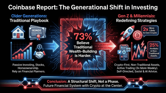 Is a generational shift in wealth building is underway