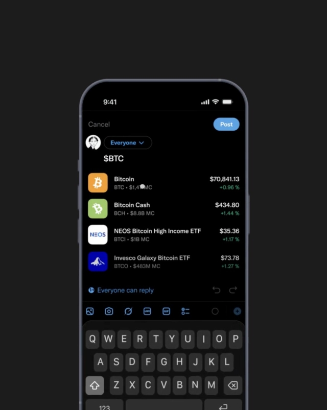 X's new Cashtags feature has driven an estimated $1B in global trading volume. Head of Product Nikita Bier posted the milestone, noting the feature's success since its Tuesday launch. The tool provides real-time financial data and charts for stocks and crypto directly on X.