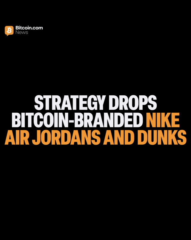 Strategy has launched Bitcoin-themed Nike Air Jordans and Nike Dukes in the Strategy Store late this week.