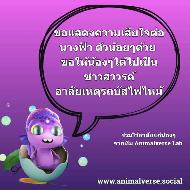 ร่วมไว้อาลัยแก่น้องๆ จากทีม Animalverse Lab