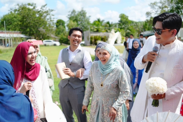 Funny moment Sister weeding ปริสคาล คาลเคน