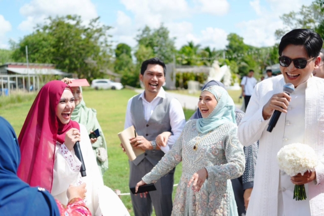 Funny moment Sister weeding ปริสคาล คาลเคน