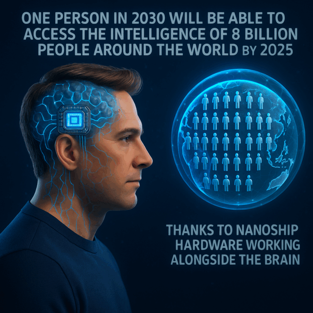 one-person-in-2030-will-be-able-to-access-the-intelligence-of-8-billion-people-around-the-world-by-2025-thanks-to-nanoship-hardware-working-alongside-the-brain