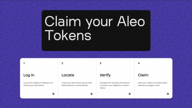 Aleo airdrop incentives distribution live!