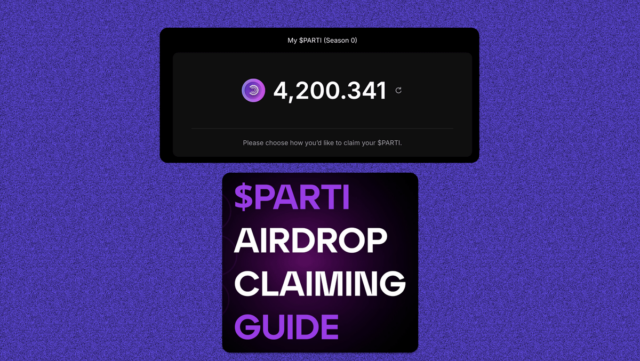 Particle Network airdrop claim has begun
