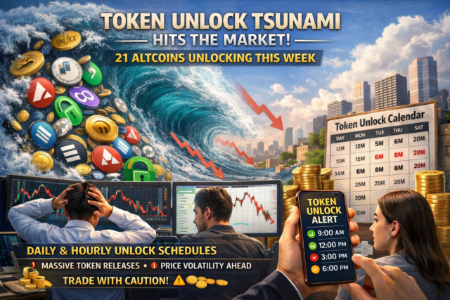 สึนามิ Token Unlock ถล่มตลาด ↬ สัปดาห์นี้ 21 Altcoins จ่อปล่อยเหรียญมหาศาล เช็กด่วน! ตารางรายวัน-รายชั่วโมง ที่นักลงทุนห้ามกระพริบตาLadiesofLiberty22032026-1536x1024