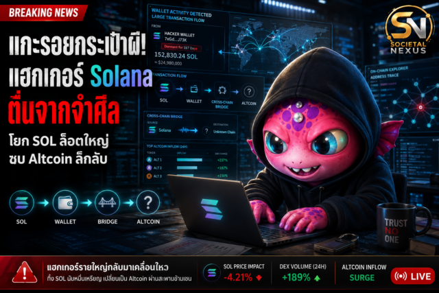 หมดเวลากบดาน! ความเงียบบนบล็อกเชนสิ้นสุดลงแล้ววว