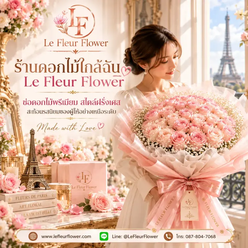 ร้านดอกไม้ใกล้ฉัน Le Fleur Flower