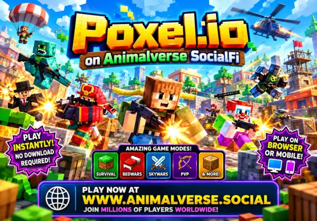 Jump into Poxel.io, an action-packed multiplayer FPS where every shot counts! Challenge players