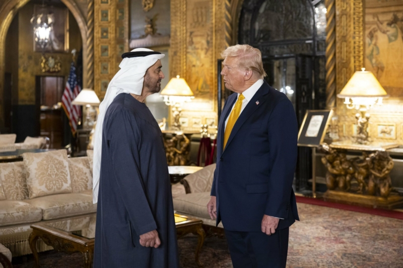 UAE President Mohammed bin Zayed Al Nahyan congratulates Donald Trump on winning the election