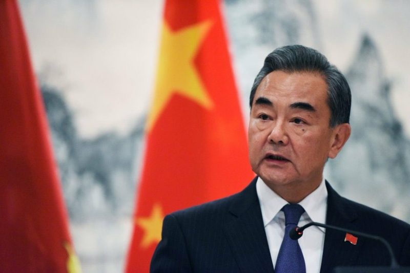 Chinese Foreign Minister Wang Yi calls for stronger relations with the United States. "Global challenges require China and the US to work together."