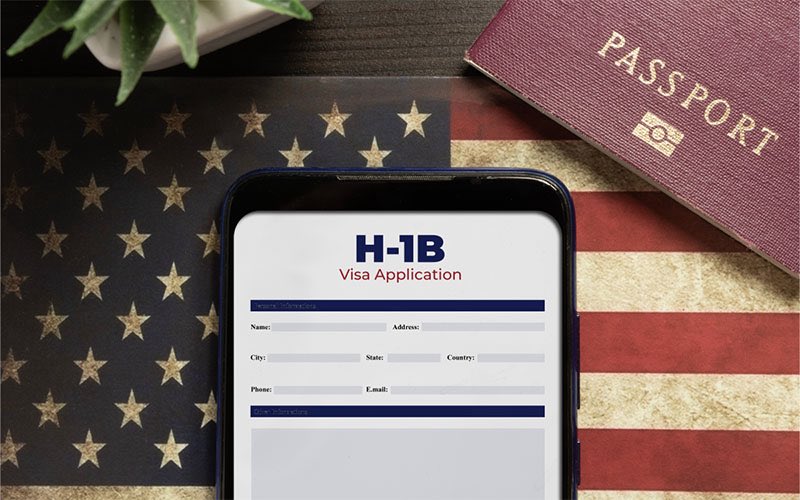 Over 70% of US H-1B visa holders are Indian citizens.