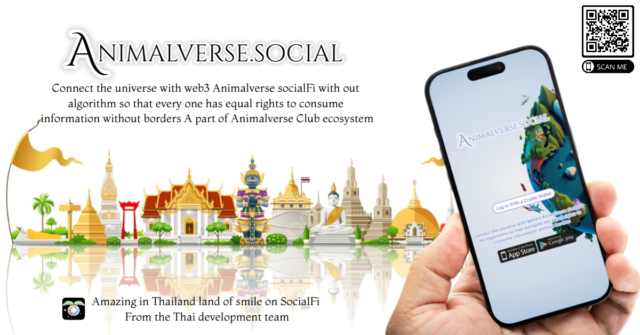 โซเชียลสัญชาติไทย ไม่แพ้ชาติใดในโลกมาเป็นชาว Verster บน Animalverse SocialFi กัน