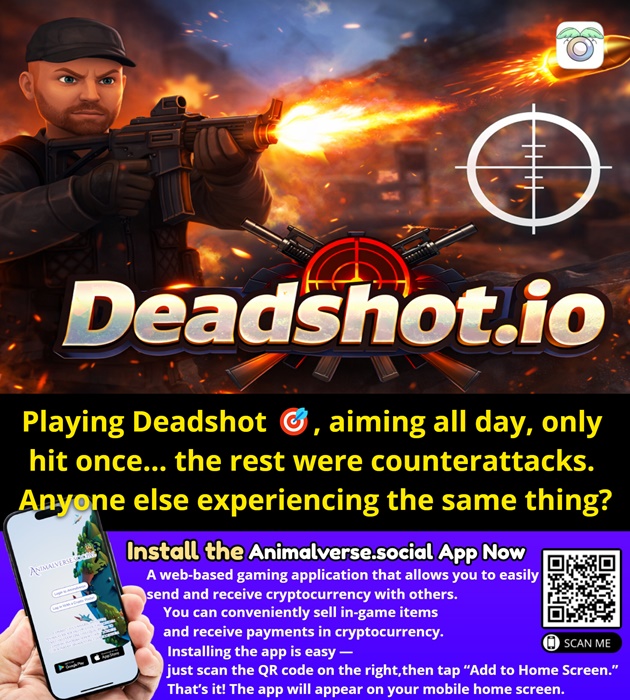 Playing Deadshot game Aiming all day, only one real hit… the rest were counter-attacks. Anyone else like this?