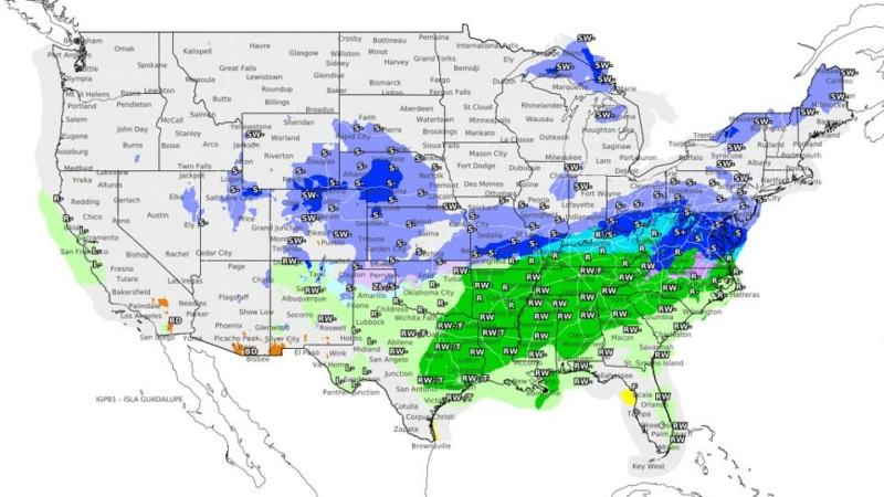 Winter Storm Harlow: Airlines Issue Travel Alerts For Tuesday And Wednesday Travel