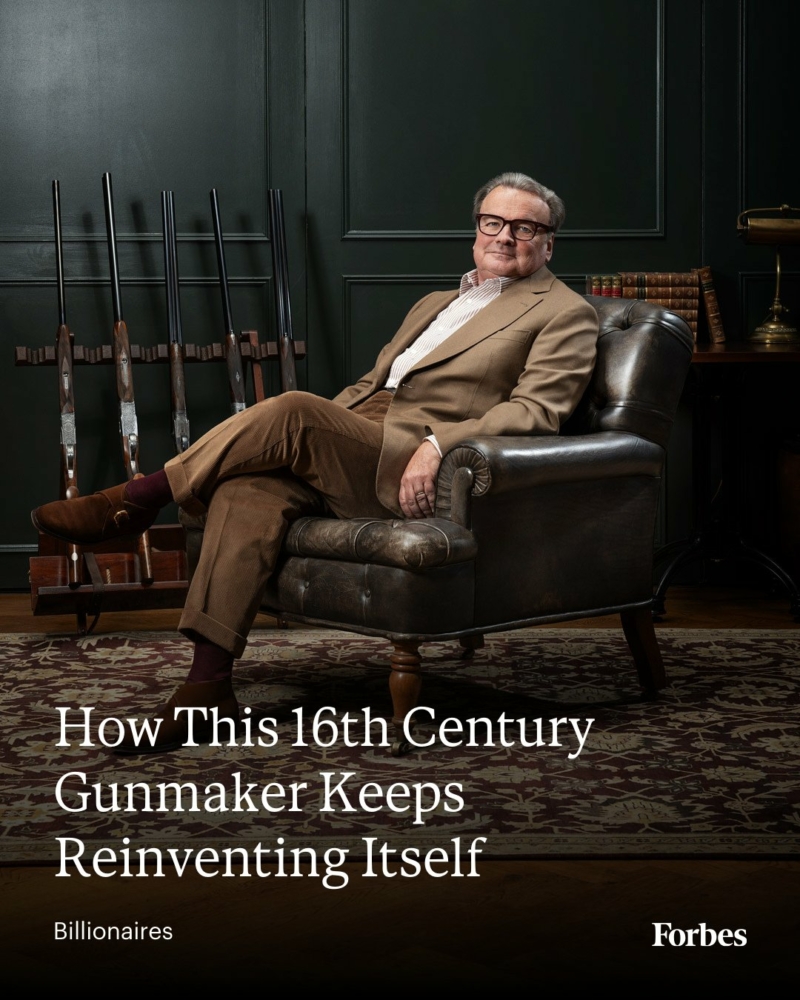 Fourteen generations of the Beretta family sold firearms. Here’s why the head of the 15th is moving beyond, adding bullets, scopes and even clothing.