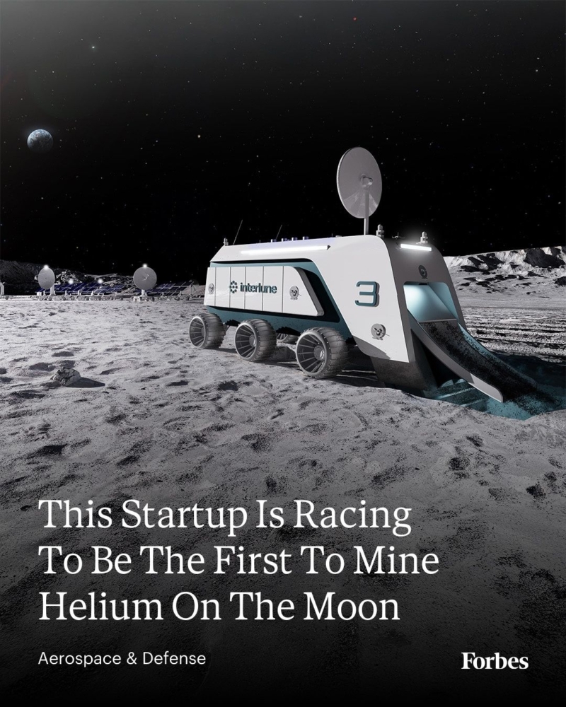 Interlune is developing robots to harvest a valuable gas on the lunar surface that could have a big impact on Earth.
