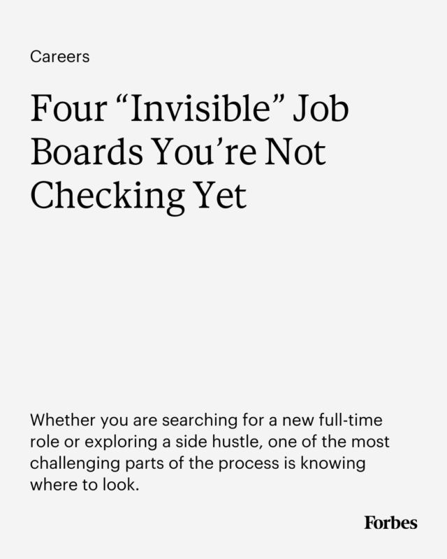 Job-seeking avenues beyond the traditional platforms can lead to opportunities better suited to your skills and aspirations.