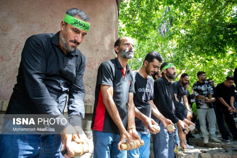 آیین کهن جغجغه‌زنی در انجدان؛ ⁧‫جغجغه‌زنی‬⁩ یکی از آیین‌های سنتی و ثبت‌شده در فهرست آثار معنوی ⁧‫ایران‬⁩ است که هر ساله در روزهای نهم و یازدهم ⁧‫محرم‬⁩ در روستای انجدان اراک برگزار می‌شود ‏⁦‪isna