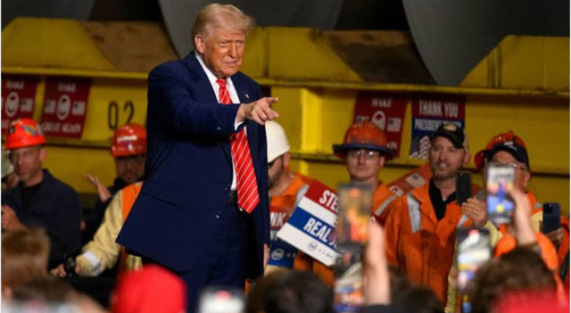 EU 'prepared to impose countermeasures' after Trump doubles steel tariffs to 50% The European Union on Saturday criticized President Donald Trump's move to double tariffs on steel imports, warning that it "undermines" efforts to reach a "negotiated solution" in the ongoing trade war. "We strongly regret the announced increase of U.S. tariffs on steel imports from 25% to 50%," an EU spokesperson said in a statement to NBC News. "This decision adds further uncertainty to the global economy and increases costs for consumers and businesses on both sides of the Atlantic," the spokesperson continued. The spokesperson added that the EU is "prepared to impose countermeasures, including in response to the latest U.S. tariff increase." Trump on Friday announced that he was doubling tariffs on steel imports to 50% from 25%, increasing the pressure on manufacturers dependent on industrial metals for production. The new import duties are set to go into effect June 4. His announcement, made at a rally at U.S. Steel in Pennsylvania, came after the president signaled earlier this month that he would approved a controversial deal between Nippon Steel and U.S. Steel. Trump highlighted an "agreement" between Nippon and U.S. Steel during the Friday rally, but said that the deal was not yet final. The EU, which said that it had paused its countermeasures against the U.S. on April 14 "to allow time and space" for negotiations, said it is prepared to instate those measures "if no mutually acceptable solution is reached." "The European Commission is currently finalizing consultations on expanded countermeasures," the spokesperson said. "If no mutually acceptable solution is reached, both existing and additional EU measures will automatically take effect on 14 July — or earlier, if circumstances require."
