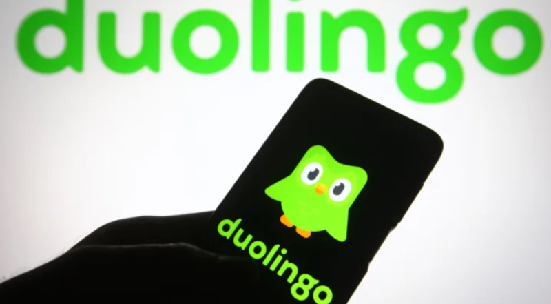 Duolingo stock skyrockets 30% on boosted guidance as AI powers user growth Duolingo shares skyrocketed more than 30% after the language learning platform boosted its guidance due to strong user growth driven by artificial intelligence. The mobile learning platform hiked its full-year guidance to between $1.01 billion and $1.02 billion, up from a prior range of $987 million to $996 million. Duolingo also lifted its bookings guidance to between $1.15 billion and $1.16 billion. “We exceeded our own high expectations for bookings and revenue this quarter, and did it while expanding profitability,” said co-founder and CEO Luis von Ahn in a release. Daily active users jumped 40% to nearly 48 million from about 34 million in the year-ago period. In an effort to expand its course offerings and boost users, Duolingo has implemented AI tools, including a video-call conversation practice feature for some paying subscribers. The company has also expanded beyond language learning with new course such as chess. Duolingo also announced the acquisition of London-based music gaming startup NextBeat for an undisclosed amount as it looks to broaden its app products. The company’s CEO said Duolingo is still in the early stages of its growth trajectory. Revenues jumped about 41% year over year to $252 million and beat a Wall Street estimate of $241 million. Net income grew 84% from a year ago to about $45 million, or 91 cents per share. For the third quarter, Duolingo projects revenues between $257 million and $261 million, surpassing the $253 million forecast from Wall Street analysts.