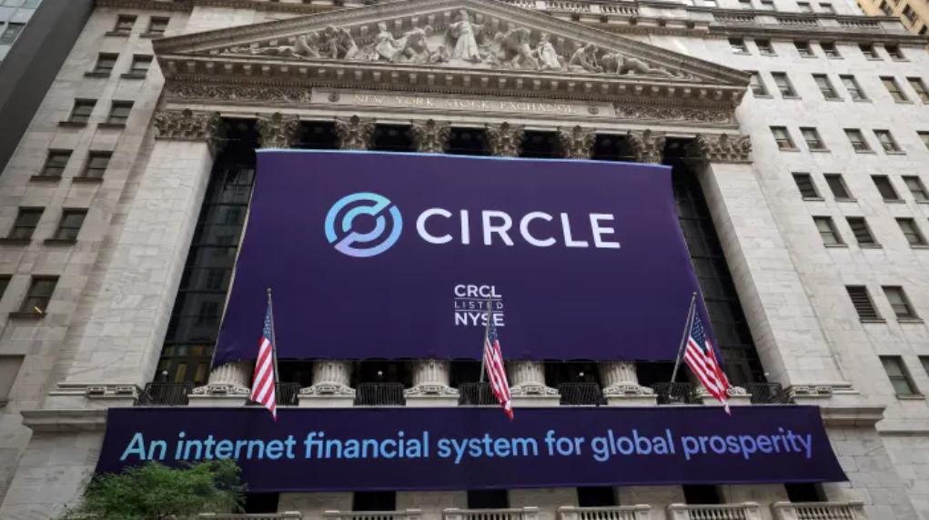 circle-shares-rise-as-second-quarter-revenue-jumps-53-on-strong-stablecoin-growth-circle-internet-group-shares-jumped-tuesday-after-reporting-its-first-quarterly-earnings-as-a-publicly-listed-company
