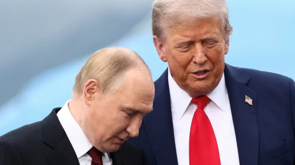 russias-ryabkov-says-potential-putin-trump-summit-is-on-the-agenda-u-s-president-donald-trump-speaks-with-russian-president-vladimir-putin-as-they-meet-to-negotiate-for-an-end-to-the-war-in-ukrain