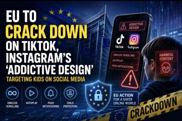 EU to crack down on TikTok, Instagram's ‘addictive design’ targeting kids on social media