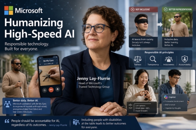 Microsoft’s new responsible tech lead on how to humanize high-speed AI development