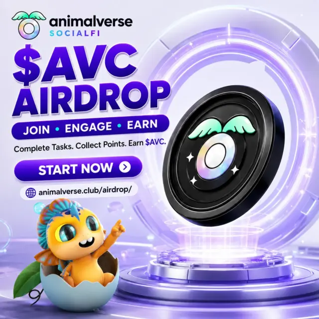 The Animalverse Club Airdrop journey has begun